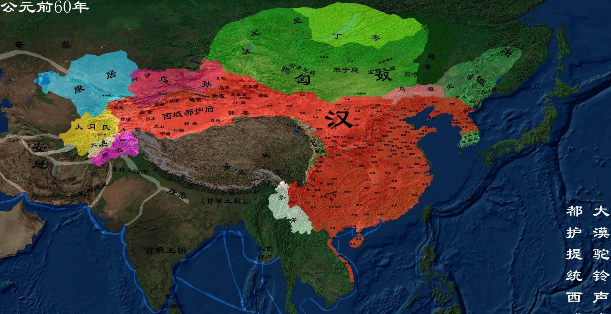 中国历代王朝名称的由来,多数都是这两种,最后三个最特殊