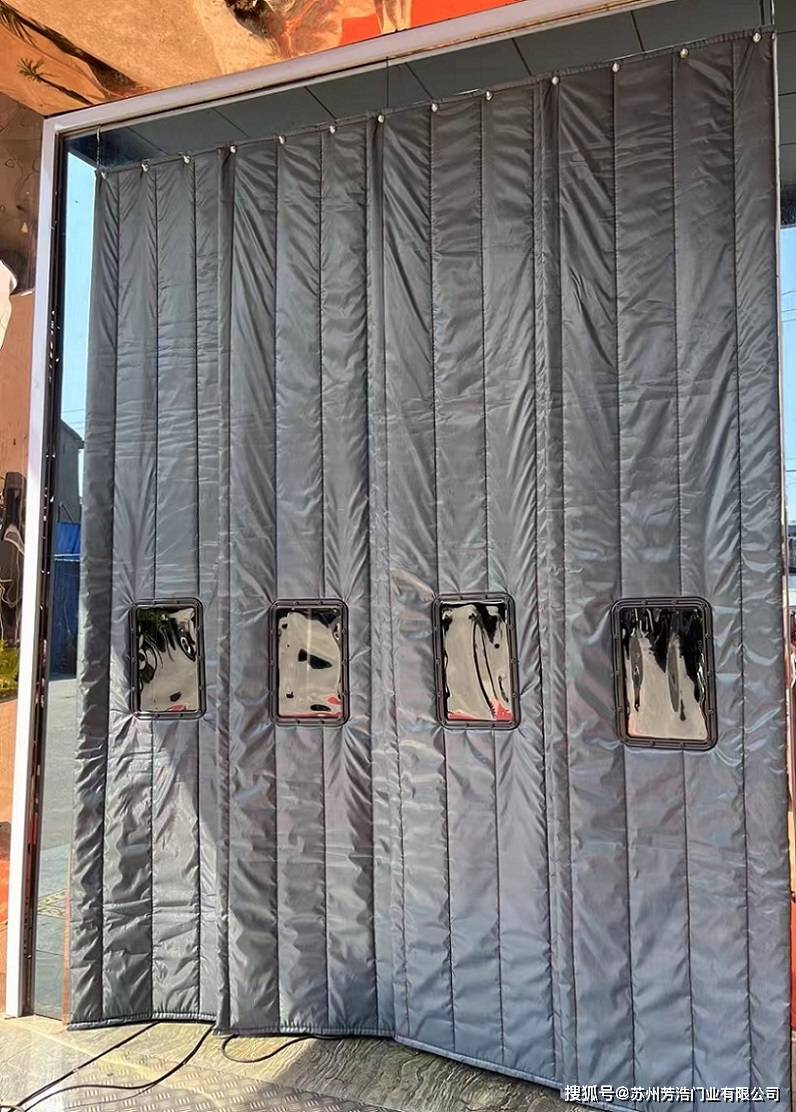 江苏 定做棉门帘 磁吸棉门帘 挡风保暖棉门帘 防水棉门帘