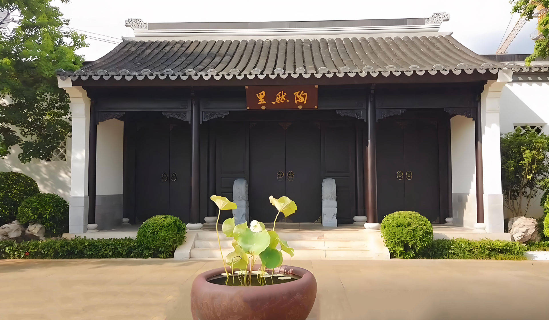苏式合院建筑设计中将军门尺寸比例讲解
