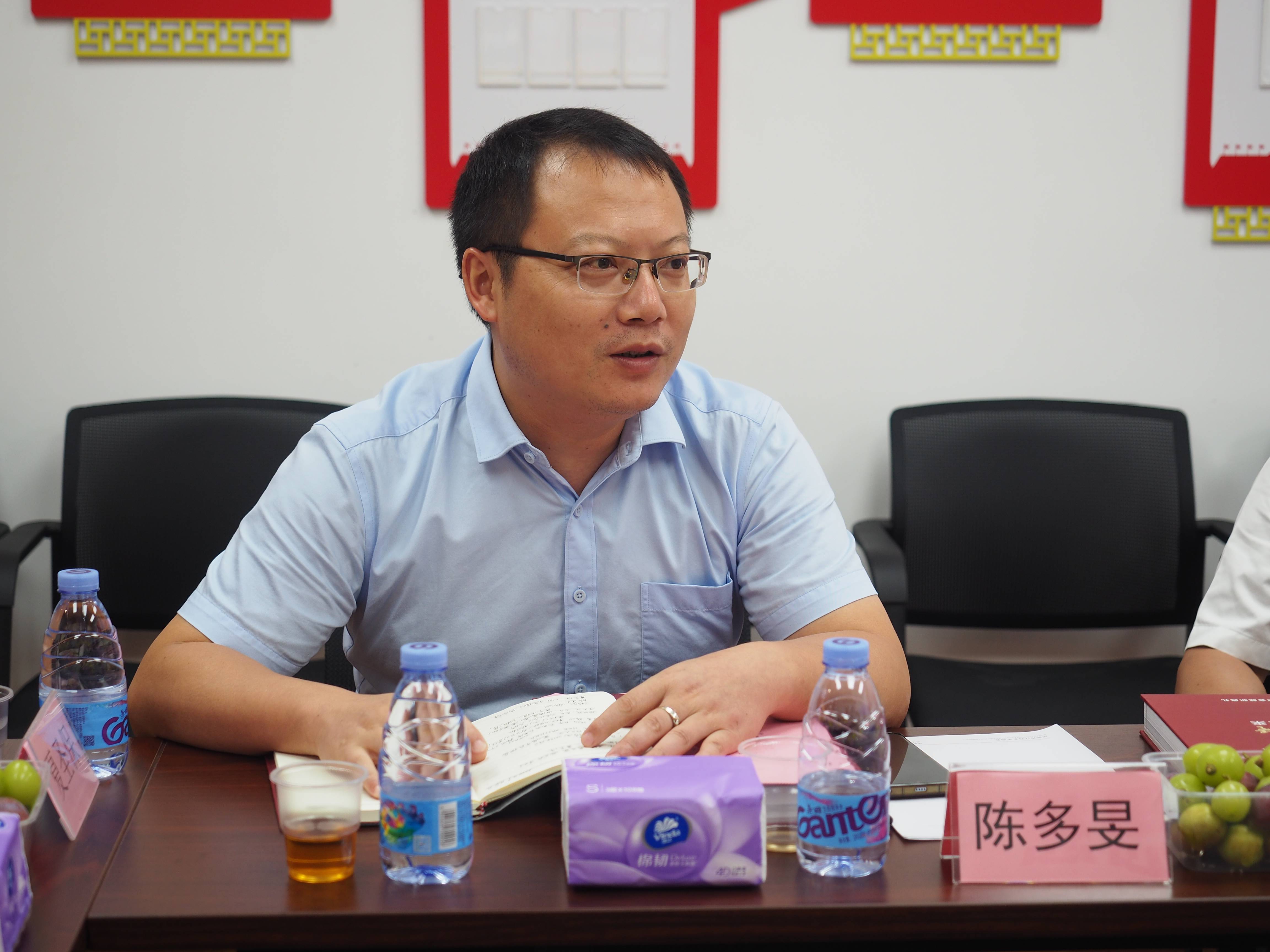 永丰县委副书记,代县长谢晓东莅临东莞市江西永丰商会指导工作