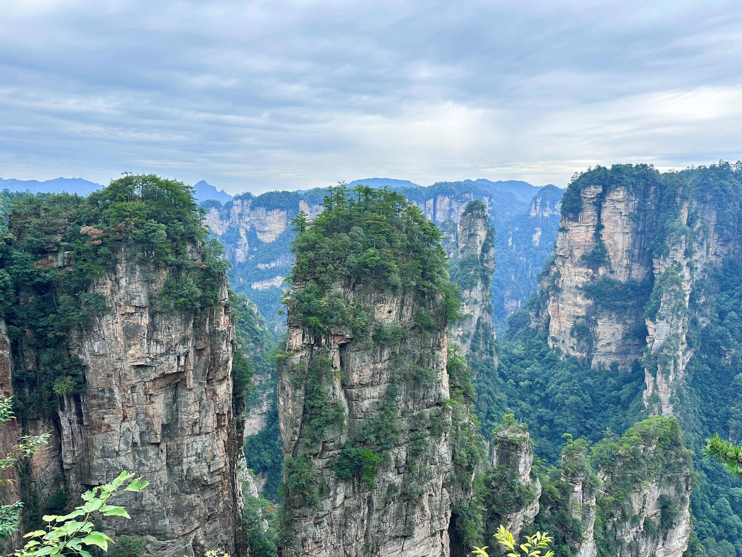 张家界紫霞山图片