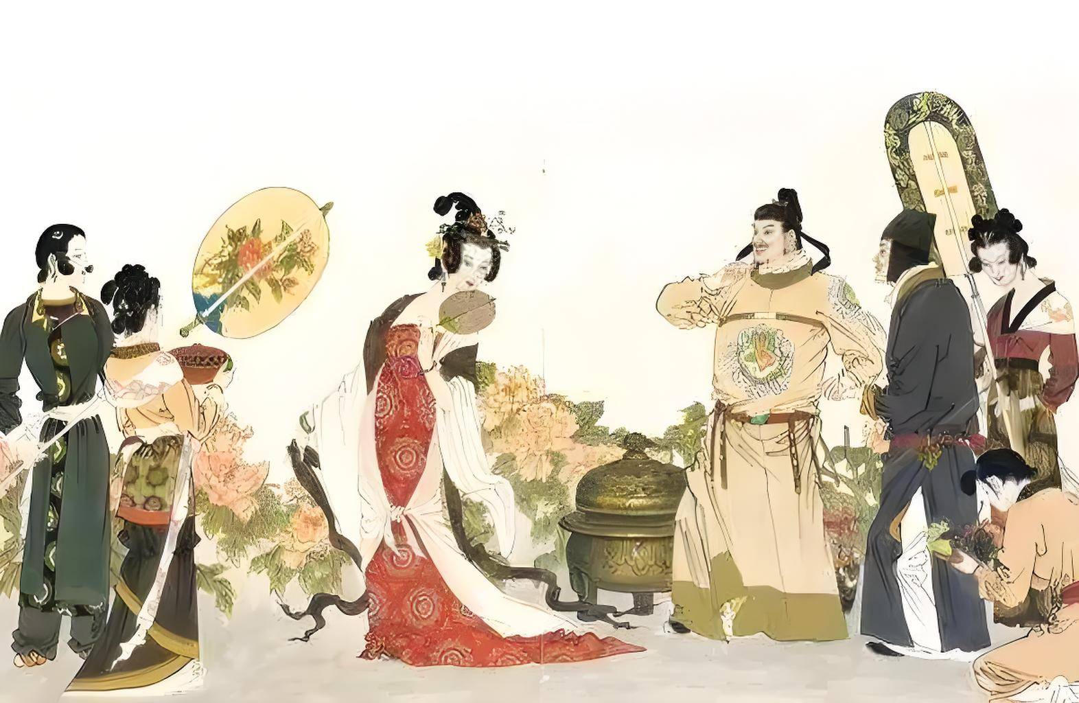 学诗溯源|云想衣裳花想容的浪漫开局_唐玄宗_李白_杨贵妃