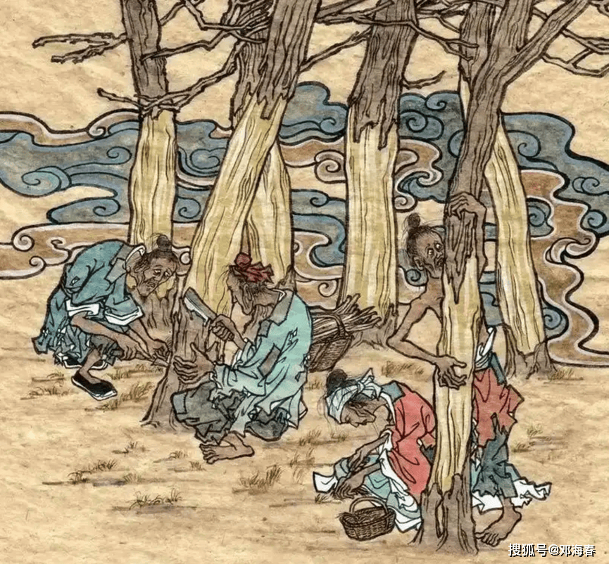 古代饥荒,为什么百姓宁愿吃草根、啃树皮,也不去抓河里的鱼虾?_旱灾_水资源_鱼可