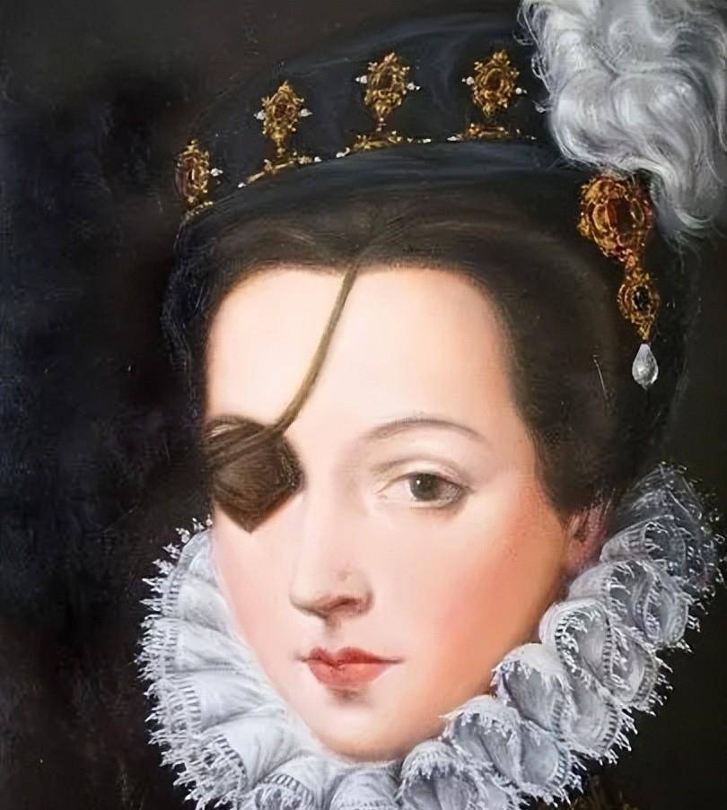 西班牙独眼美人:戴着眼罩却容貌倾城迷倒众生,国王为她失去理智_安娜