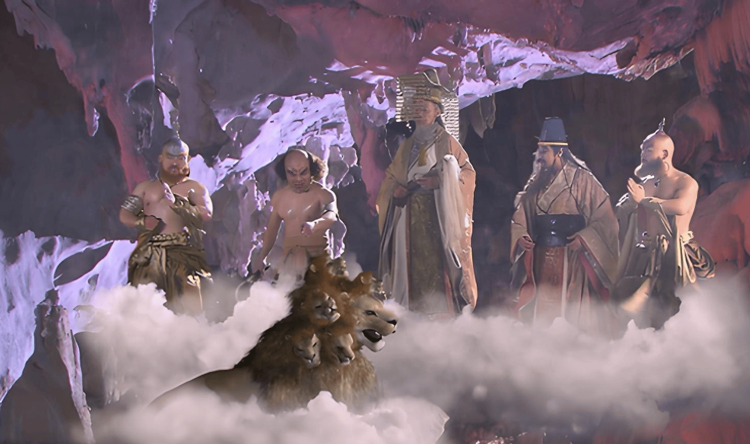 九灵元圣表现优秀,何以救苦天尊浑身冒汗倒吸凉气,命狮奴殴打他