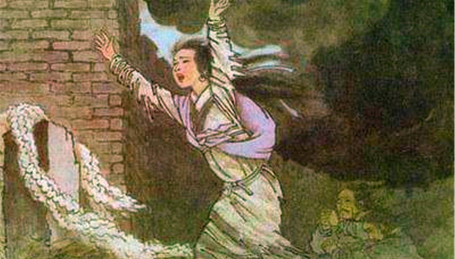 关于孟姜女的出生也是一个神话故事,据传秦朝