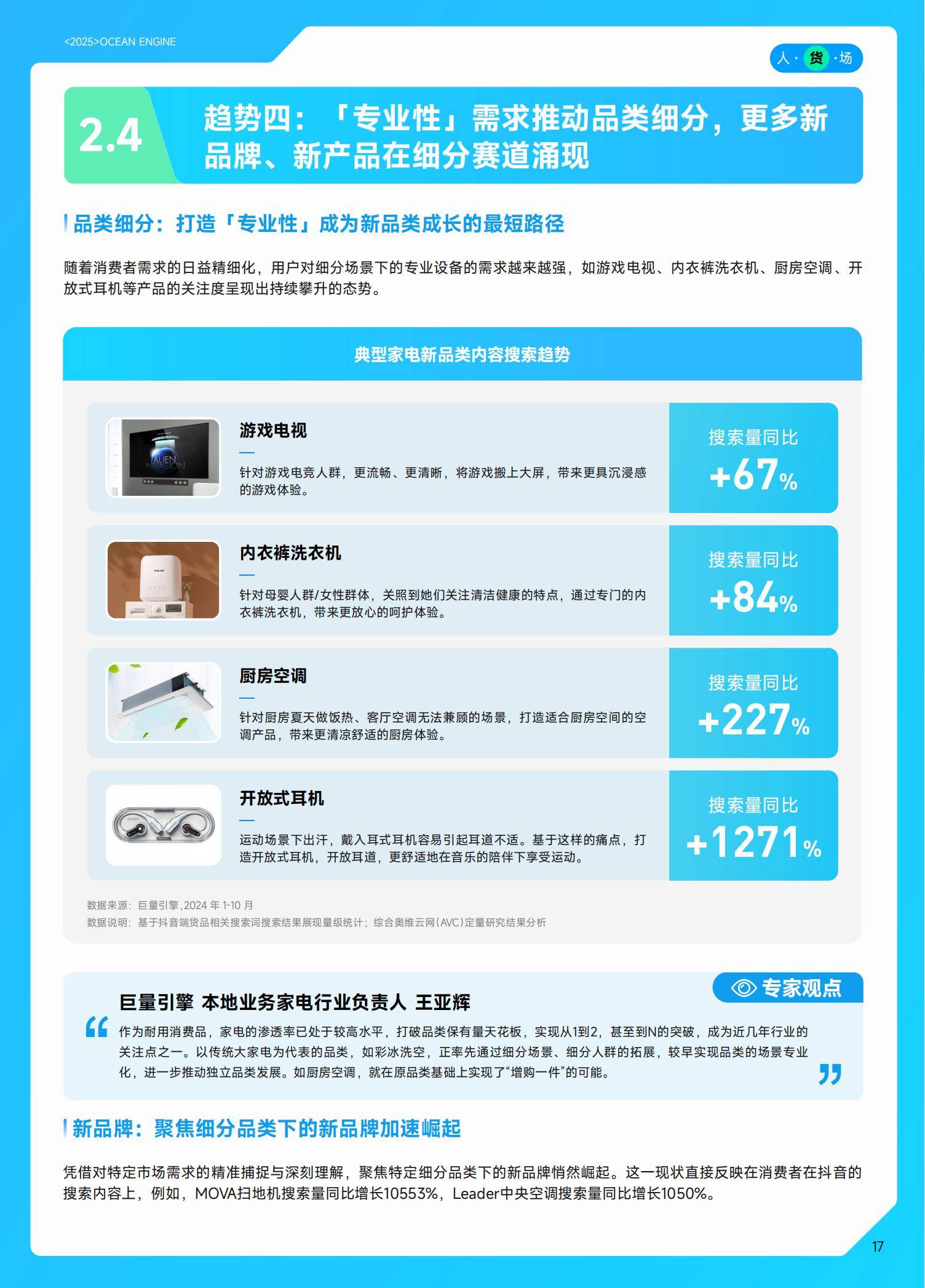 巨量引擎：2025年中国家电行业十大趋势是什么？家电行业趋势分析-报告智库