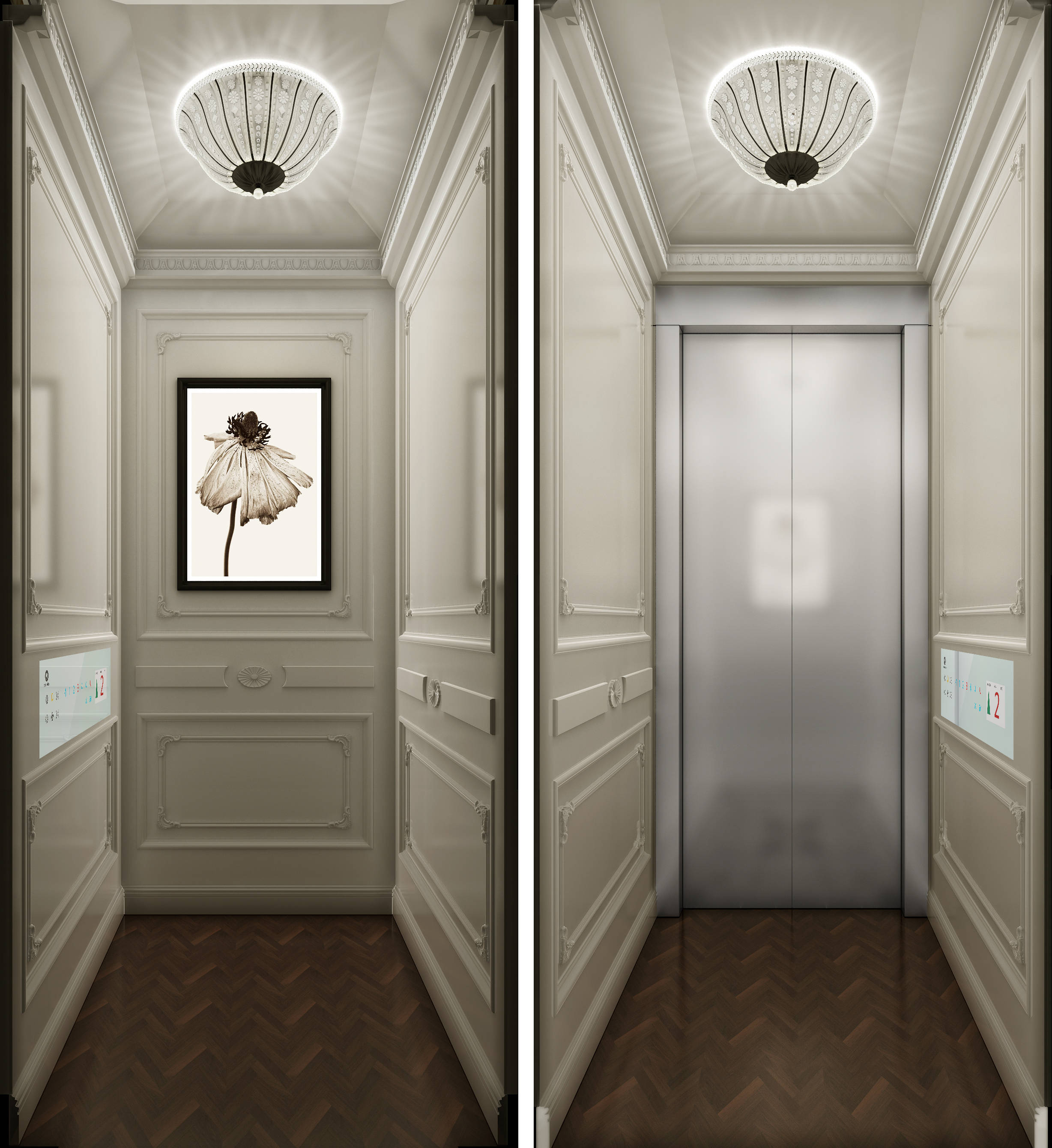 欧式典雅新选择:迅达家用别墅电梯,打造浪漫居家体验