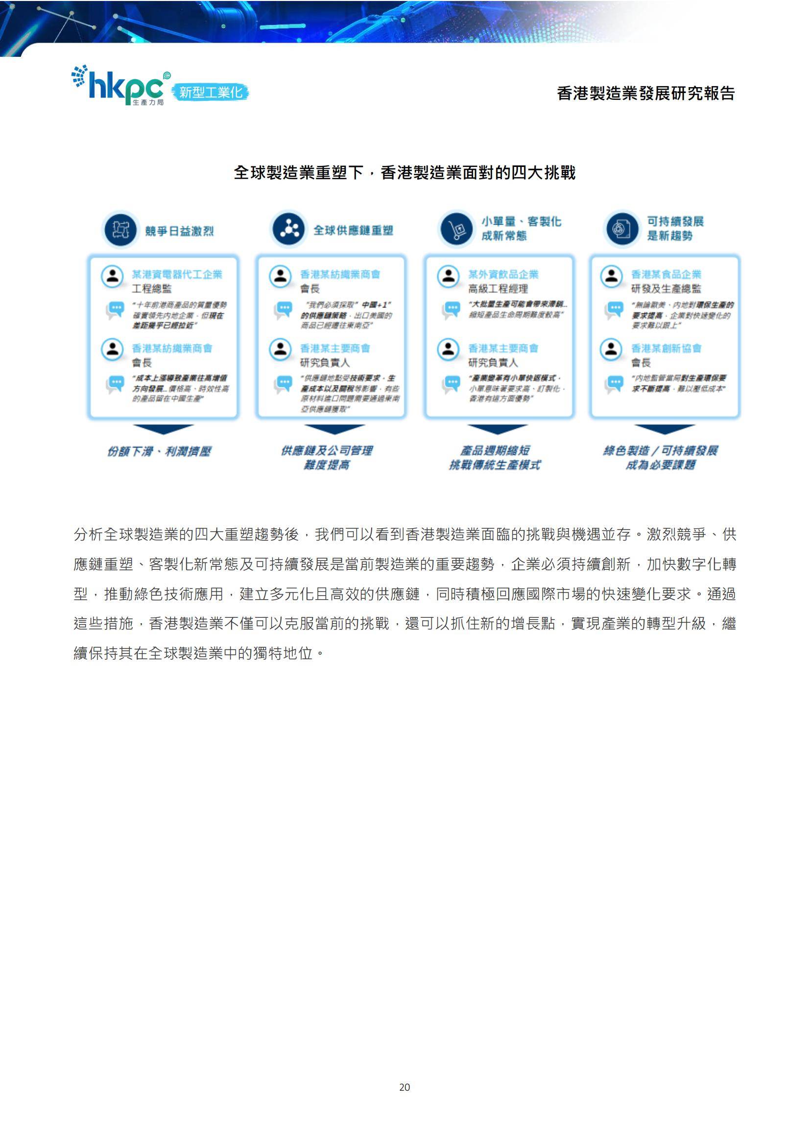 2025年香港制造业转型方向有哪些？香港制造业转型前景分析报告-报告智库