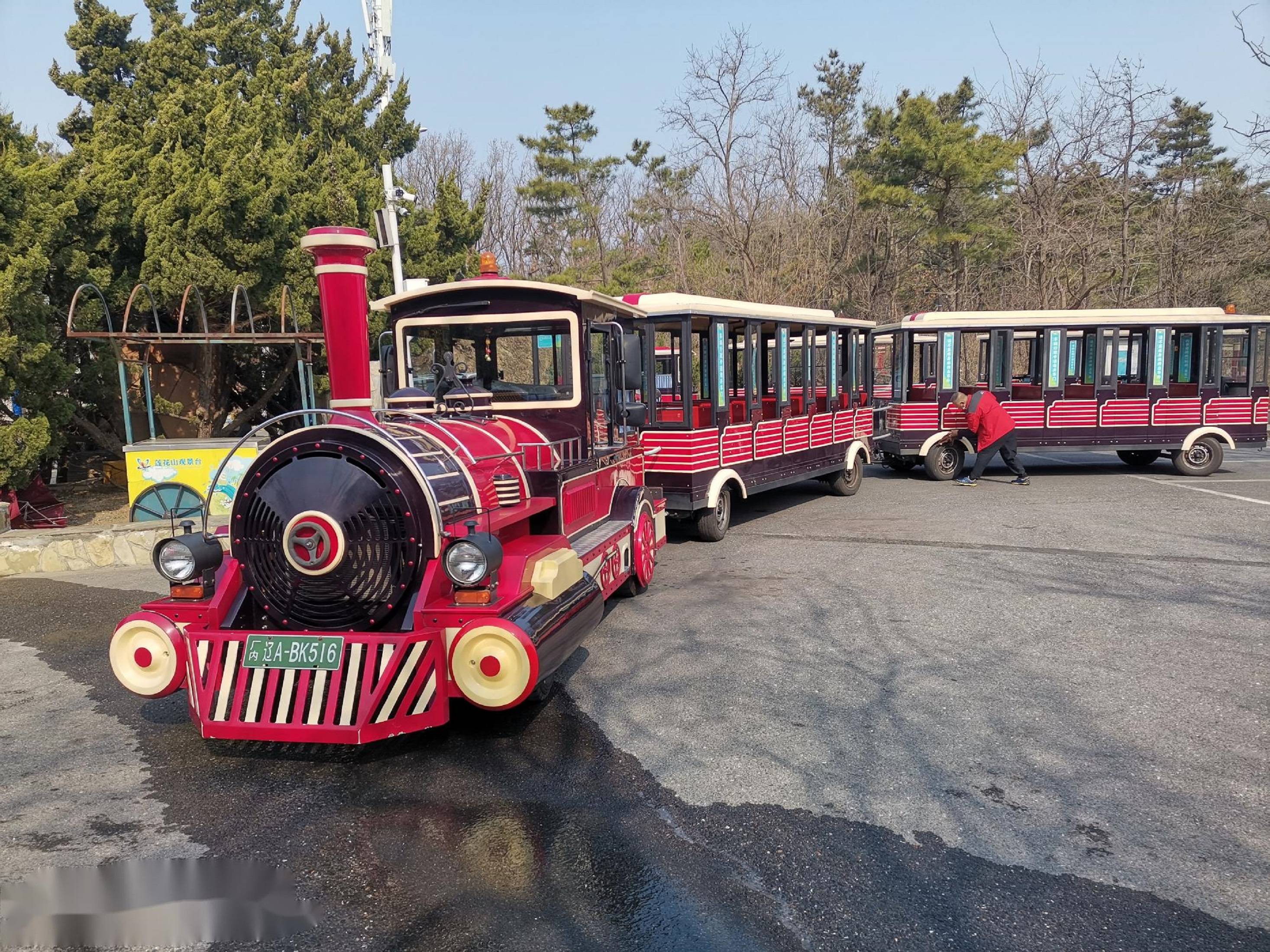 亲子出游必选!公园燃油小火车带你开启欢乐童话之旅