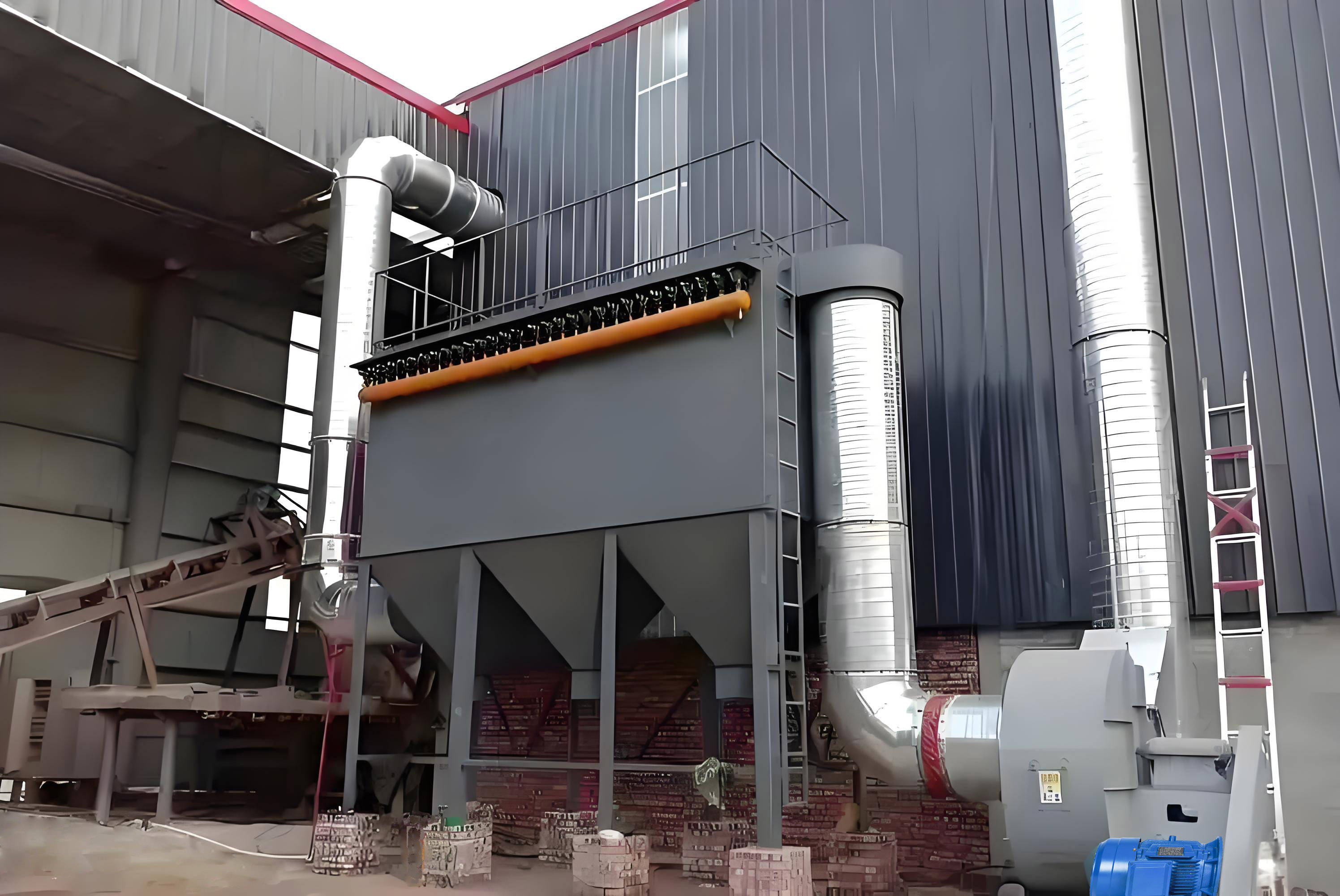 脉冲布袋除尘器安装步骤