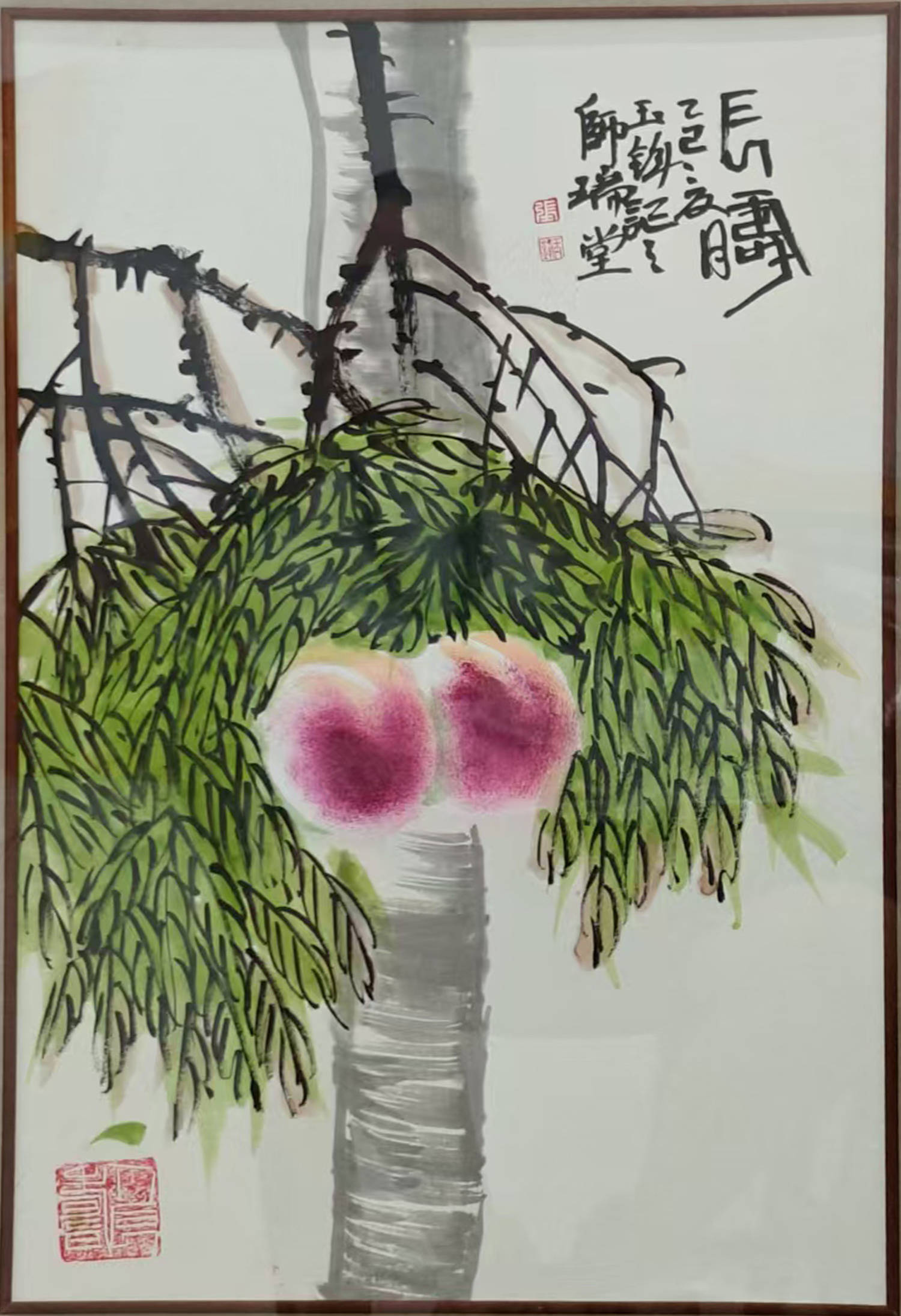 墨染山河韵,笔绘花鸟情