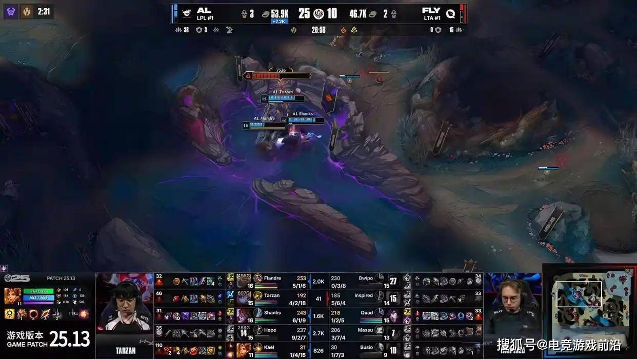 【MSI速報】北美之光隕落！AL下路雙殺+圣槍哥單殺秀，3-1送FLY去敗者組 