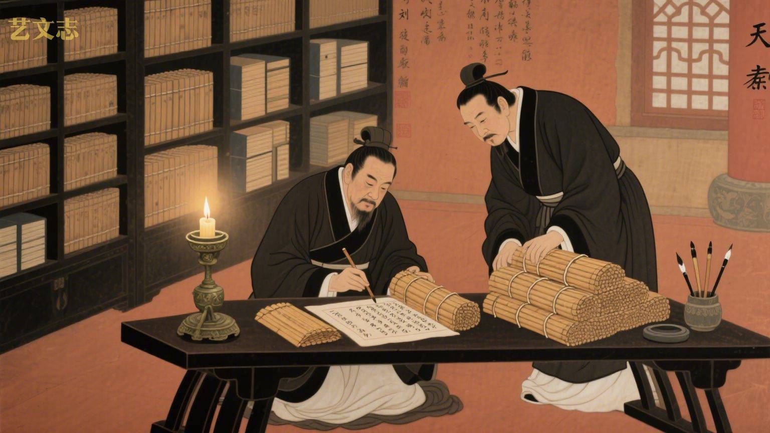 典籍的年轮：艺文志里的千年文脉 
