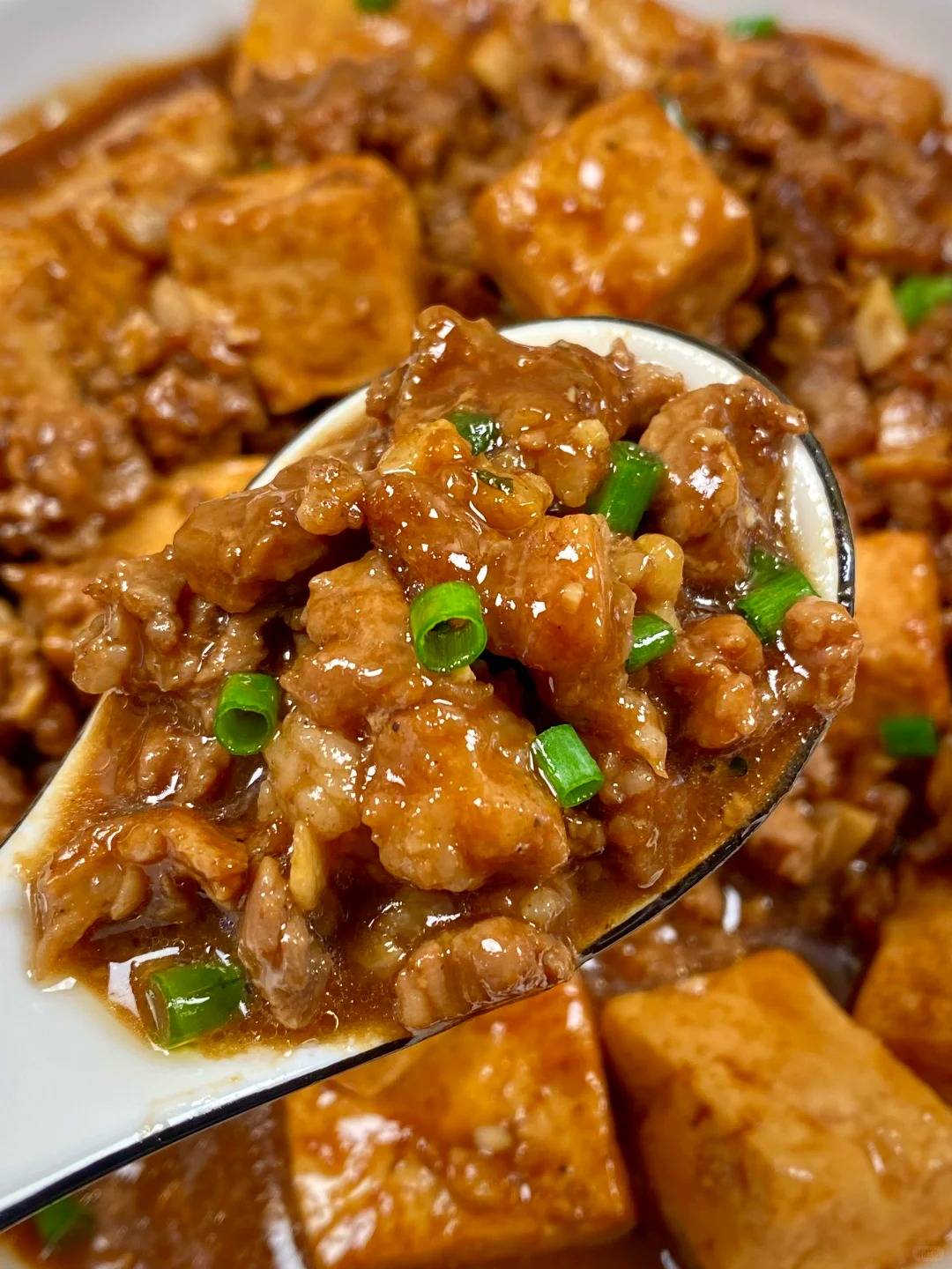 这道肉沫豆腐食材常见步骤简单却藏着最治愈的家常味不管是日常