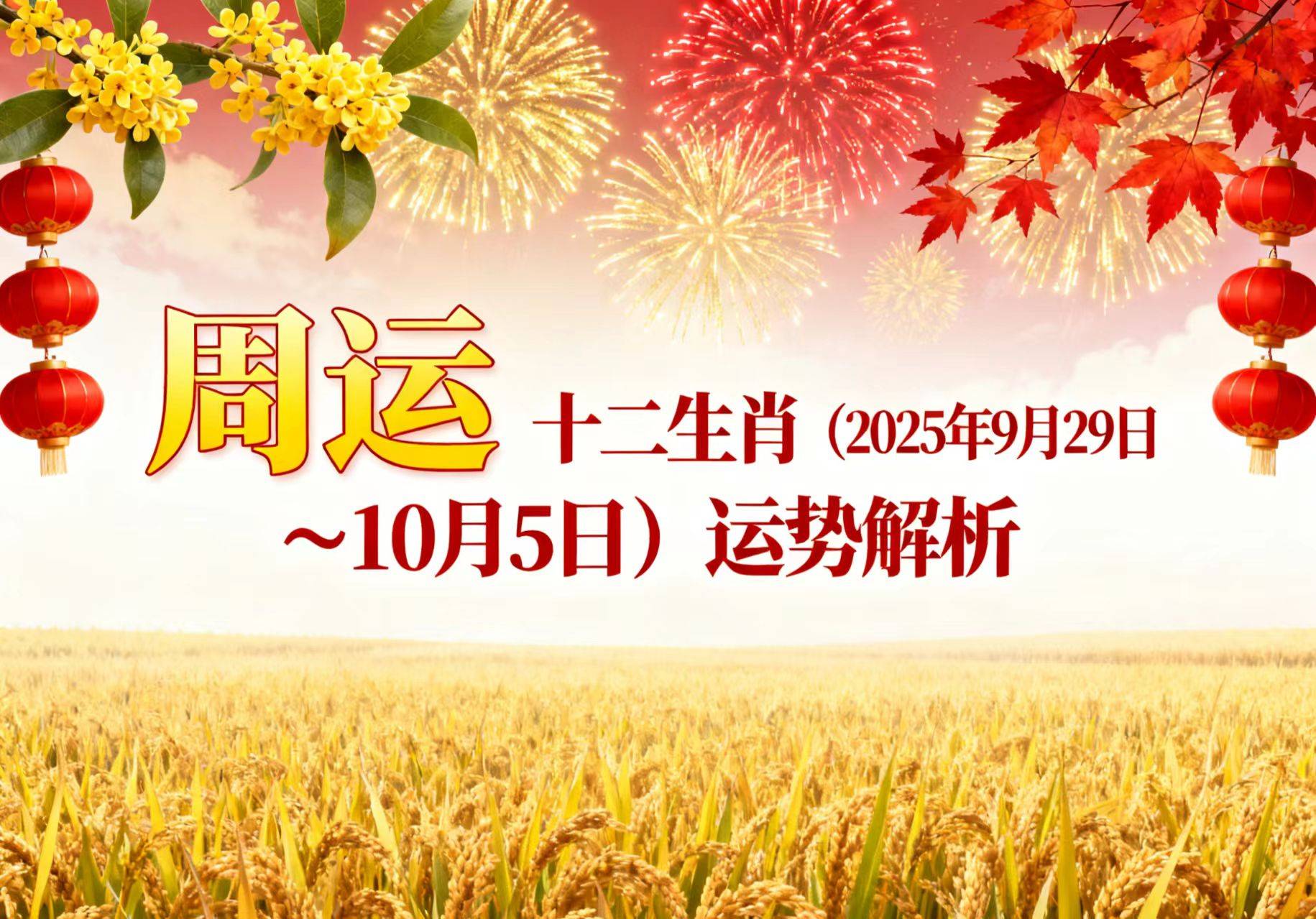 9月9日的生肖运势(2021年9月9日特吉生肖运势)