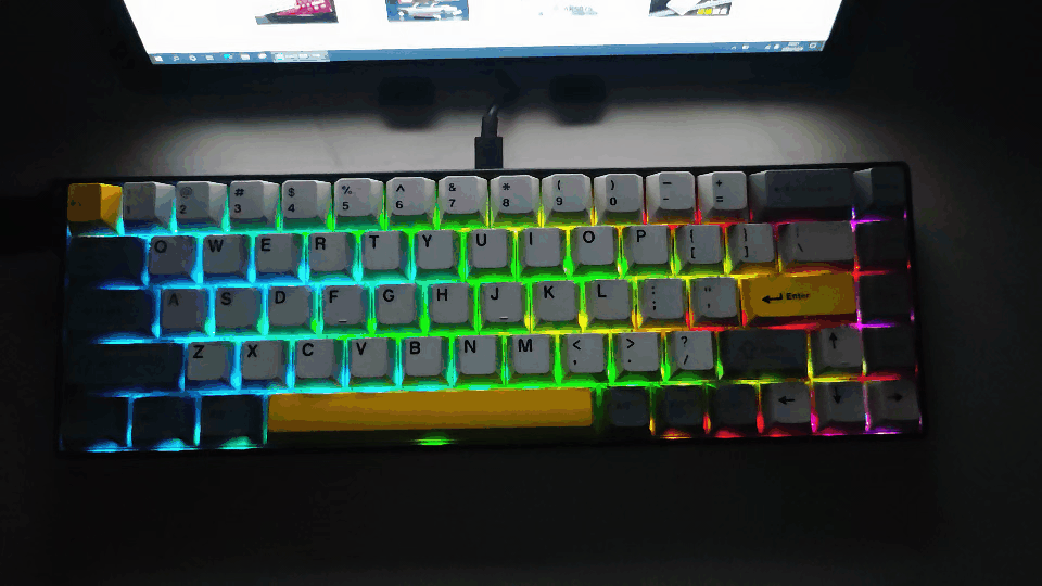 颜值高,手感好,高RT精度,黑爵AK680 V2 RGB磁轴电竞键盘体验