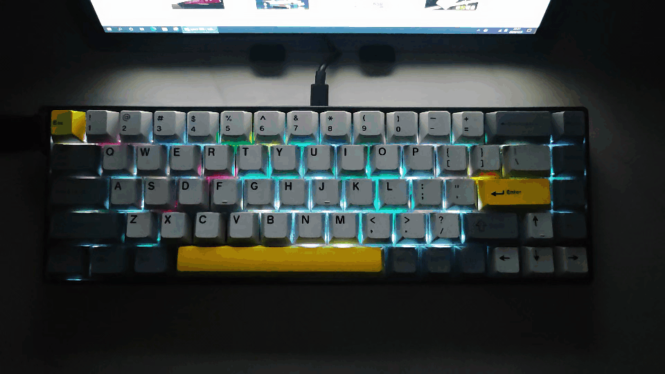 颜值高,手感好,高RT精度,黑爵AK680 V2 RGB磁轴电竞键盘体验