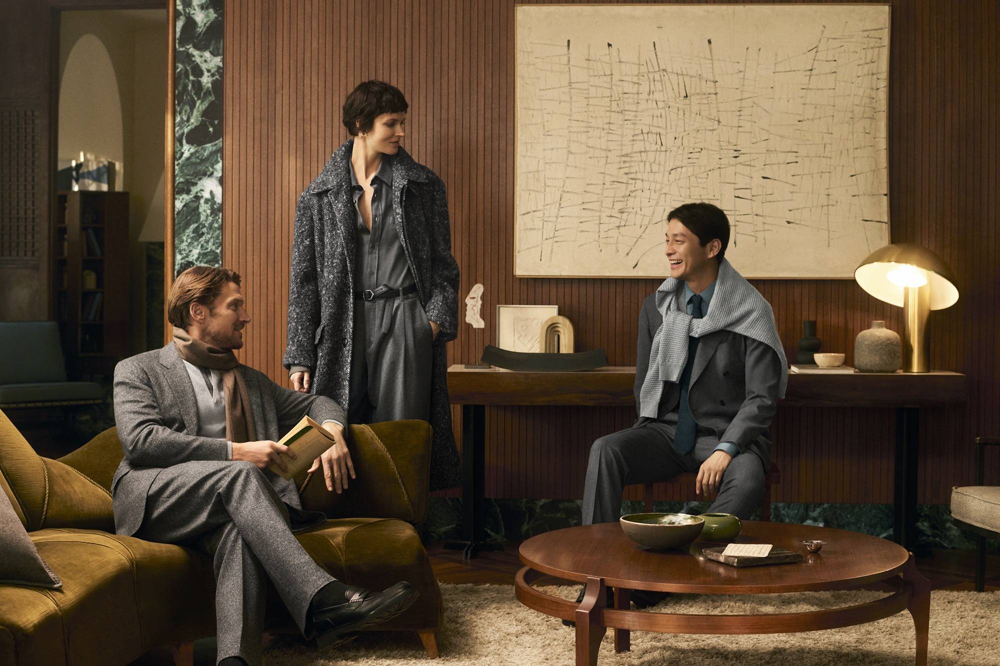 CANALI 2025 秋冬系列广告大片 绅士的意式生活美学