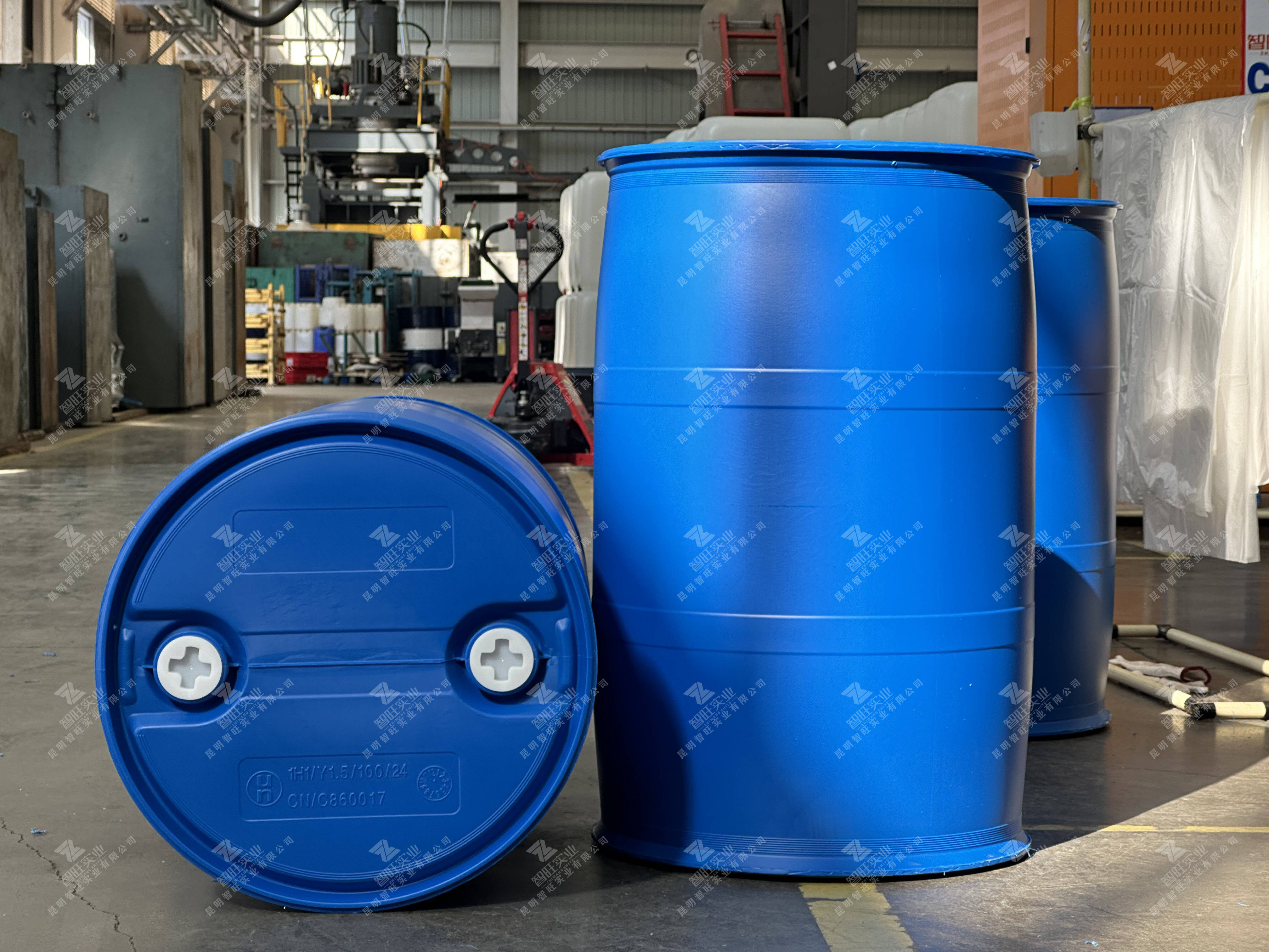 打造耐用型化工包装容器智旺实业200l柴油双环桶采用高密度聚乙烯