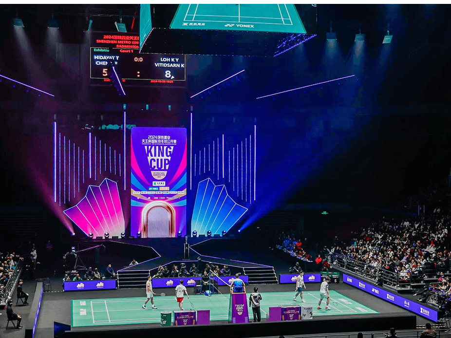 恰好时×2025天王杯:光峰LSS-600W为羽坛巅峰对决,裁出 “无界光影舞台”