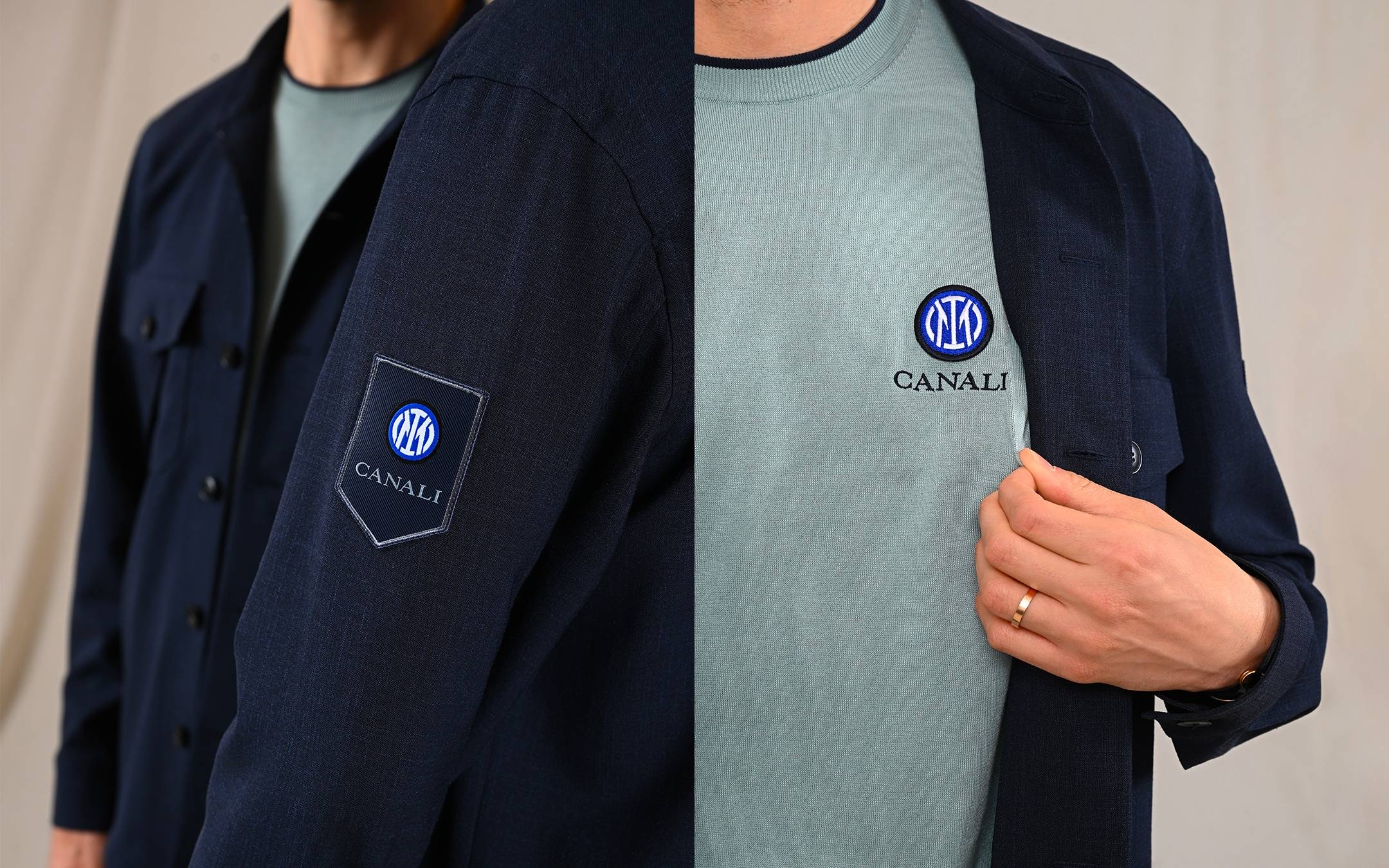 卓越相契，星光共耀 CANALI 发布 2025 春夏之国际米兰足球俱乐部限定服装系列 