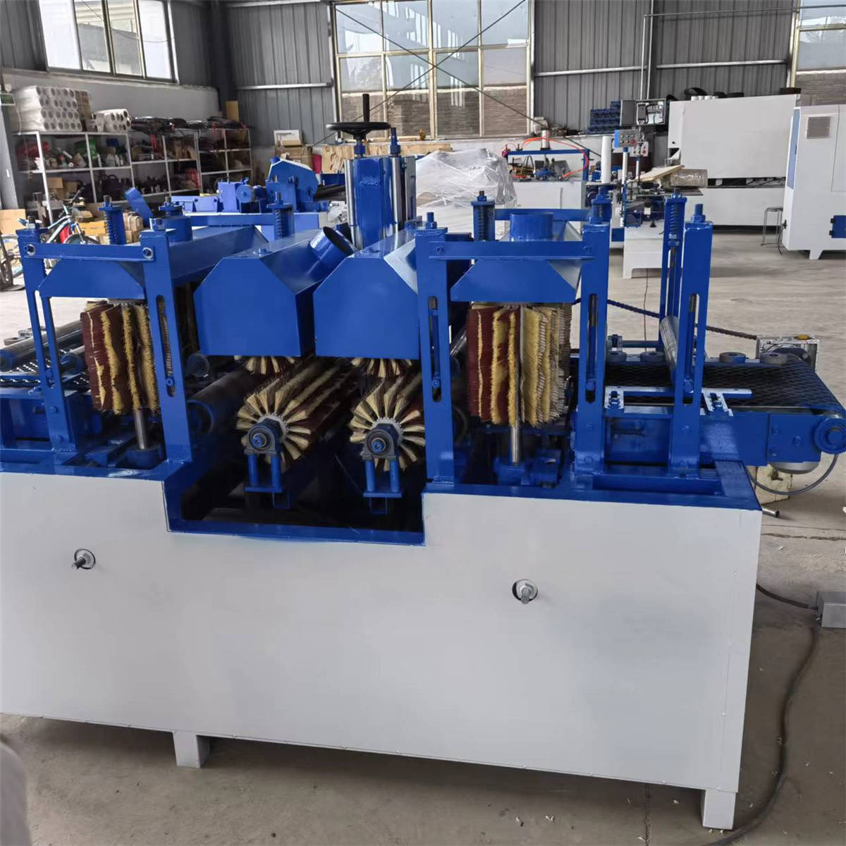 木材抛光机打磨视频 木工打磨机抛光机完胜传统设备