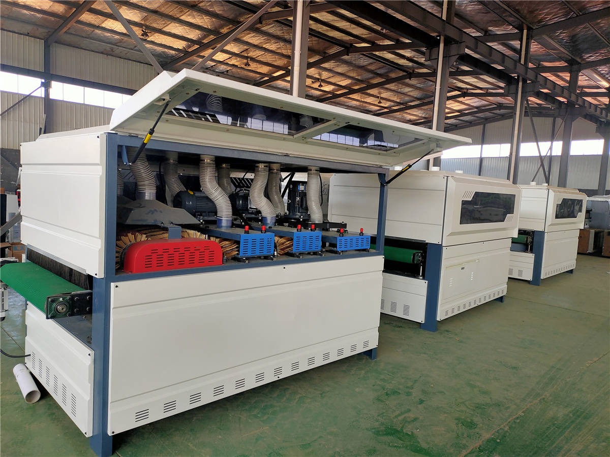 木材抛光机打磨视频 木工打磨机抛光机切割超平整