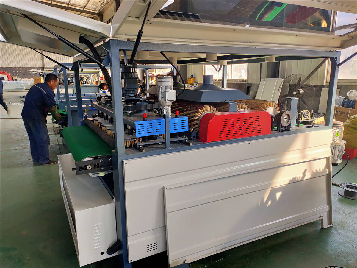 二手木工抛光机 二手抛光机砂带机智能操控