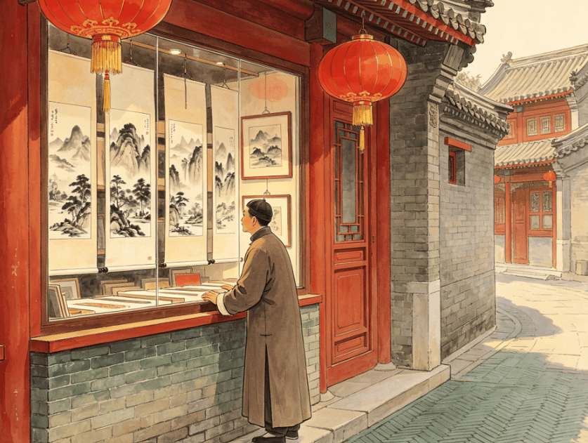 京城信德斋字画回收口碑相传，全国藏家的真实体验分享