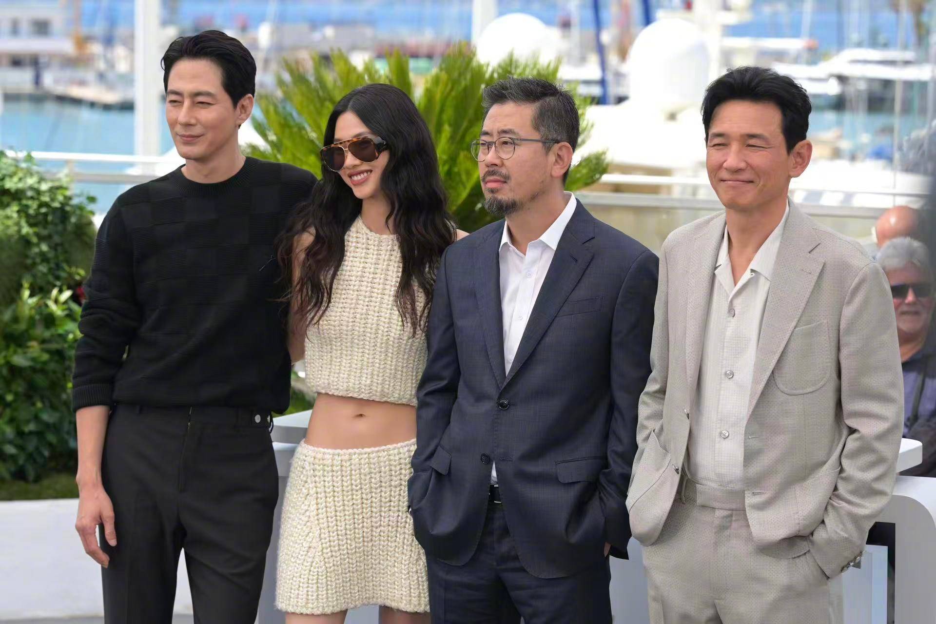 戛纳主竞赛入围片《希望》photocall 赵寅成黄政民“法鲨”“坎妹”等亮相