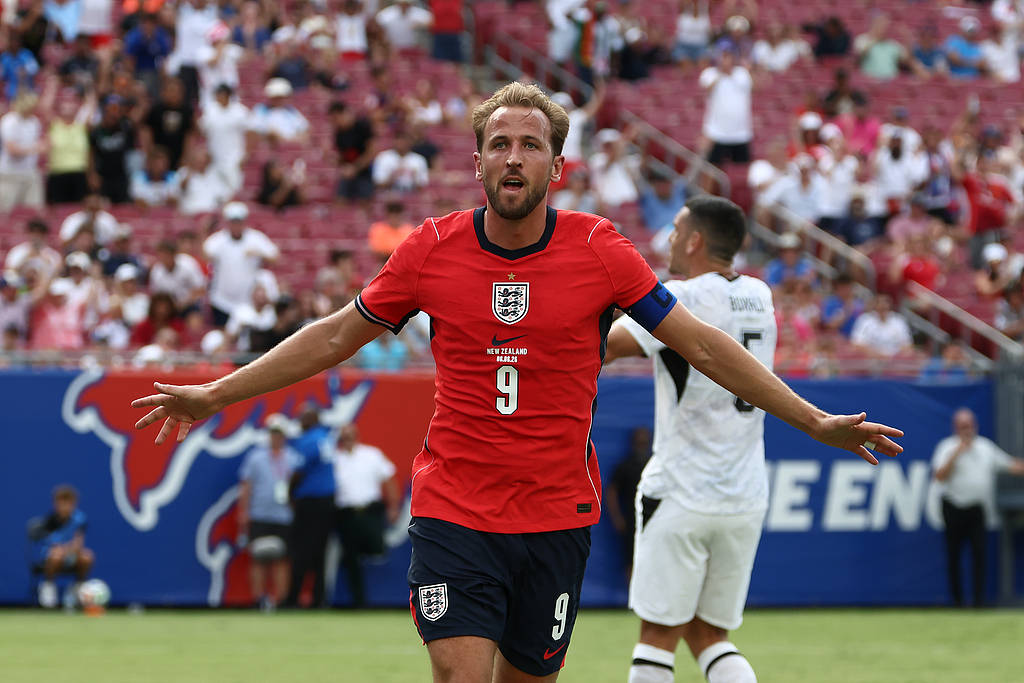 热身赛-凯恩追平内马尔进球记录进历史前十 英格兰1-0