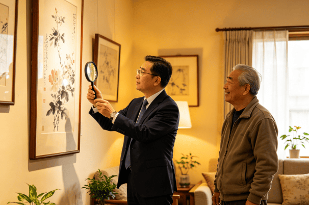 字画变现避坑指南！北京藏友认准京城信德斋，上门回收无套路