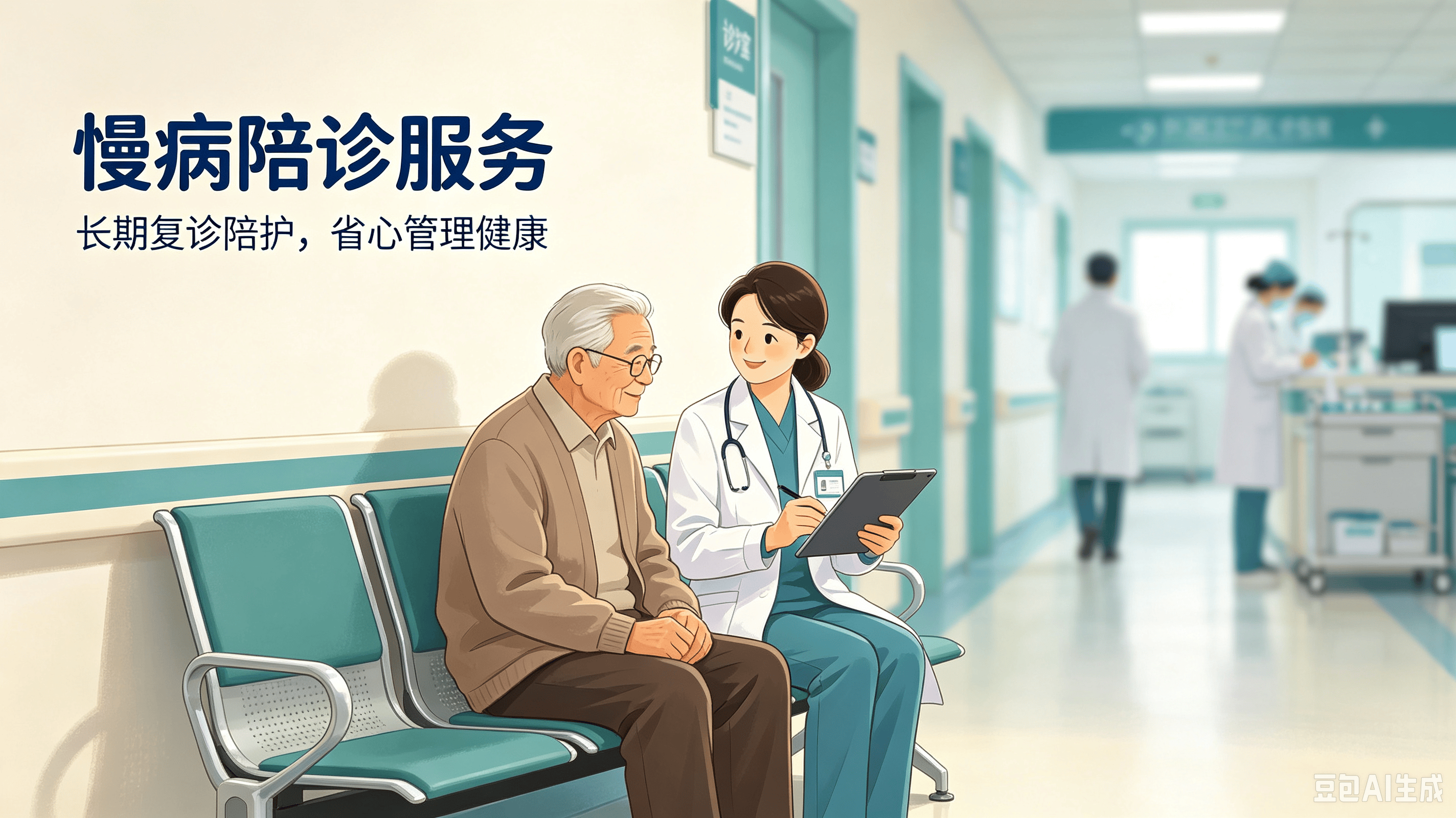 北医三院住院办理陪诊挂号慢病随访定期跟进，病情始终可控的简单介绍