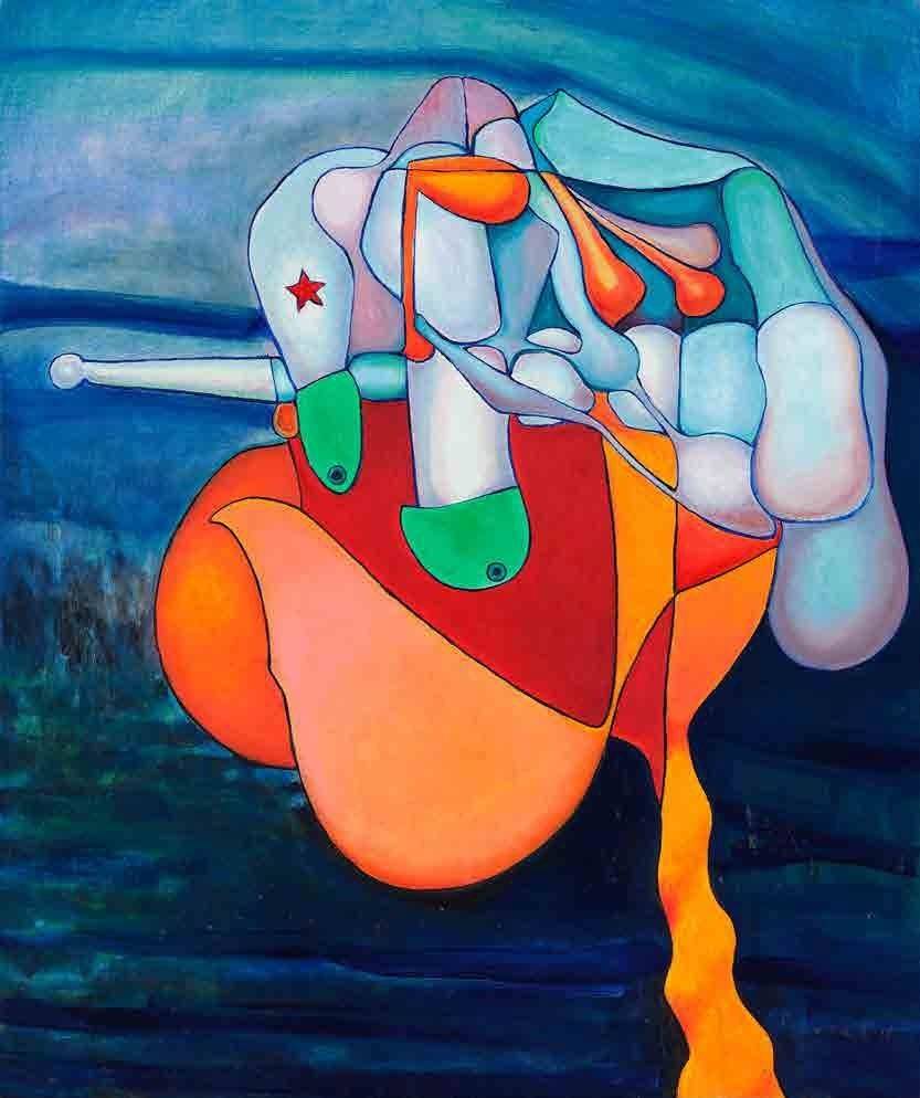 外星人之3 96.5x91.5cm　布面油画 2018.jpg