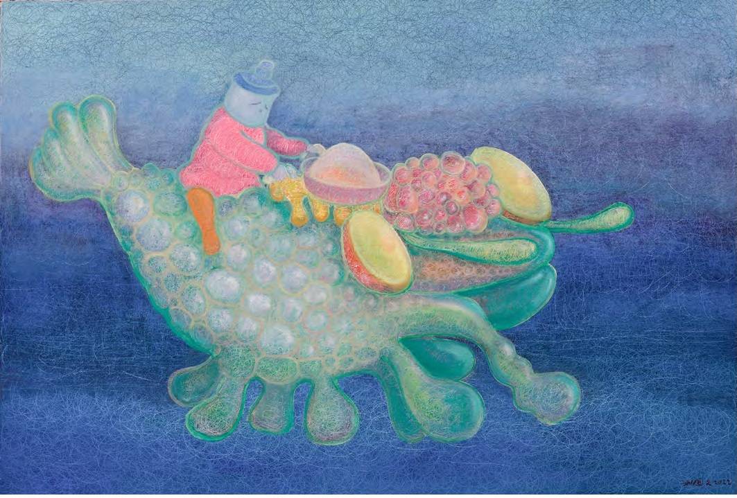 《冰冰座驾》2022 年 油画 80x120cm.jpg