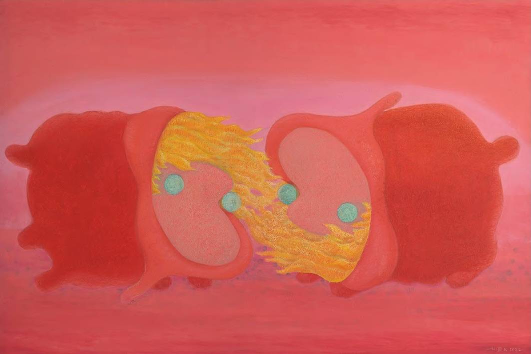 《孪生兄弟3》2022 油画120x80cm.jpg