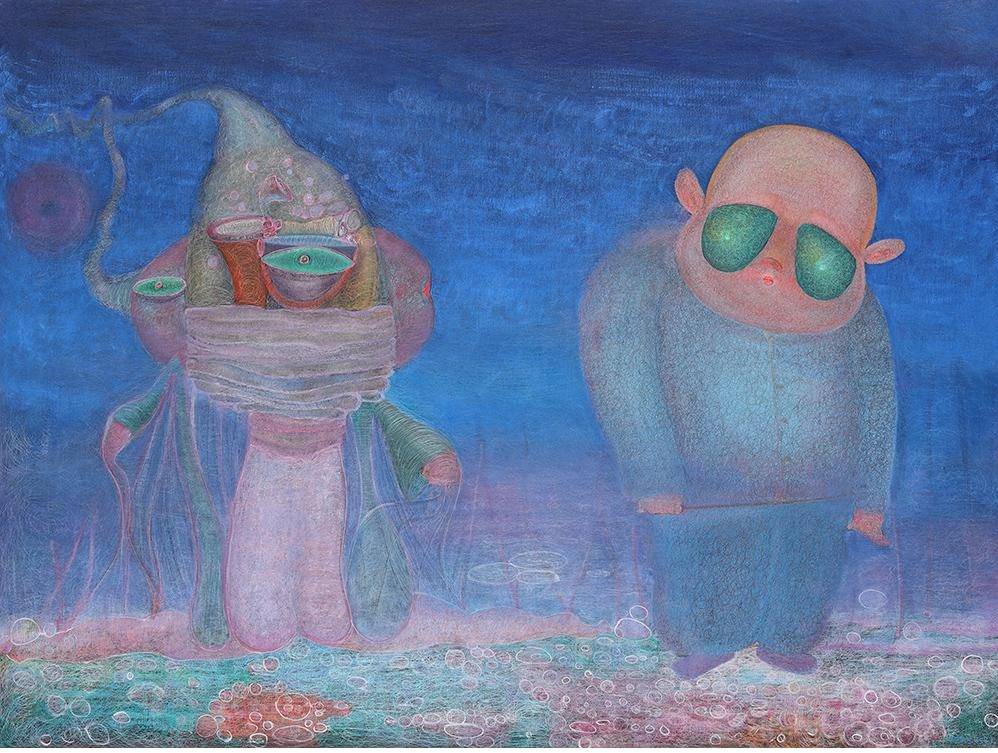 对视或不解2021 布面油画150x200cm.jpg