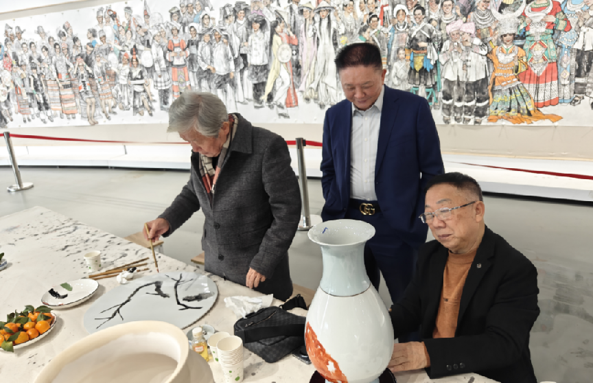 周明,汪淑珍,胡卫军,蒋海澜,陈单英,饶子杰,金坤等20余位陶瓷艺术大师