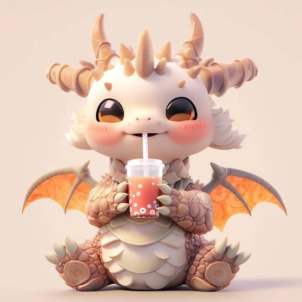 设计师请拿好!一组龙年春节元素mj咒语 附大图打包