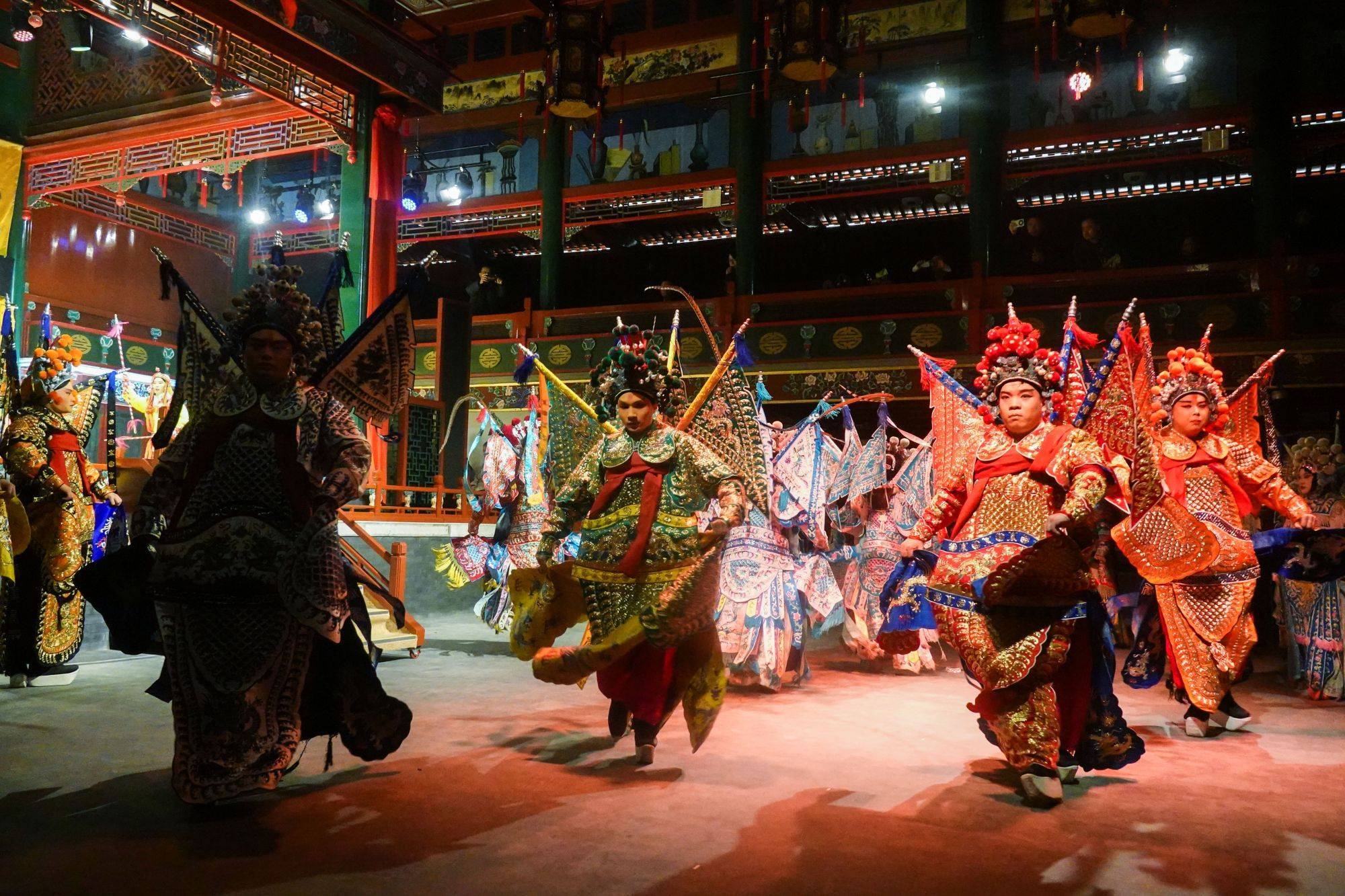 百年戏楼湖广会馆重张开放_京剧_戏曲_观众