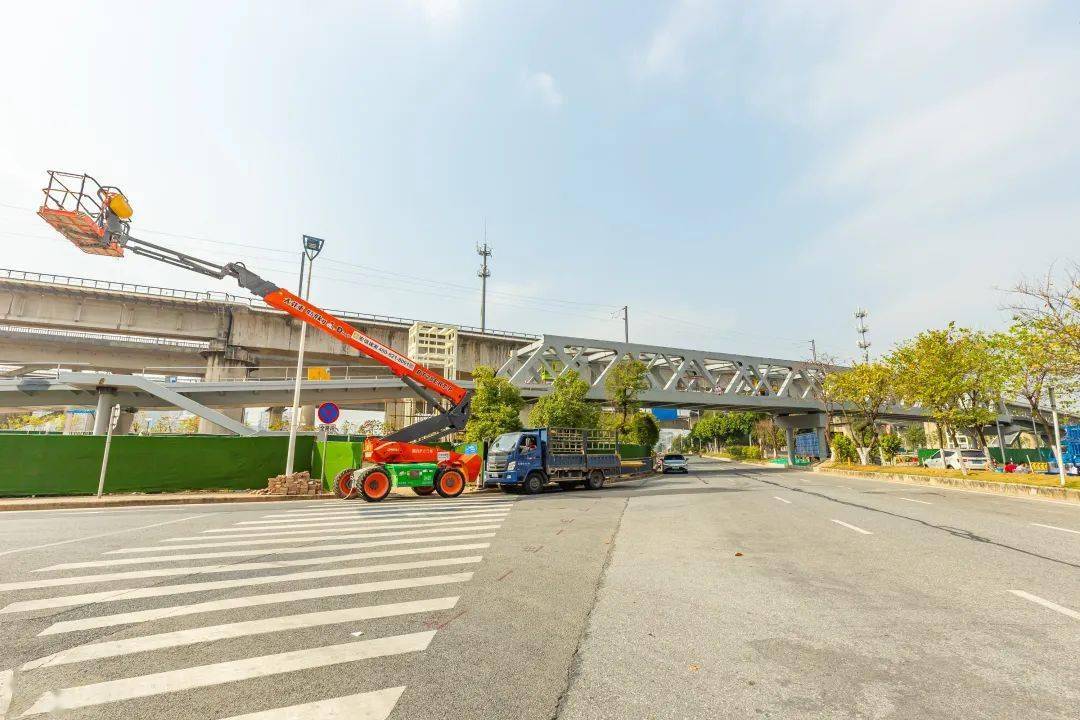 進度曝光!三山天橋陸續上新,為民生幸福建設添磚加瓦