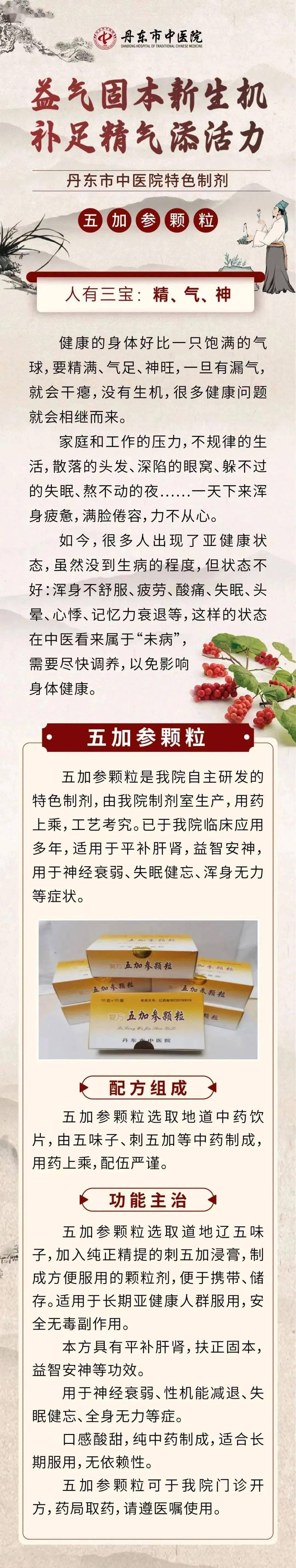 五加参颗粒图片