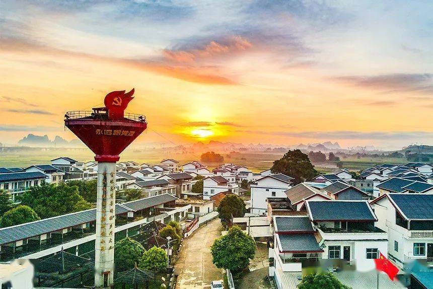 美翻了我的村90丨崇左市扶绥县渠黎镇:产业赋能 乡村宜居"新画卷"