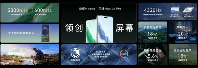 榮耀magic6/pro支持全域低功耗ltpo顯示技術_推廣_系列_屏幕