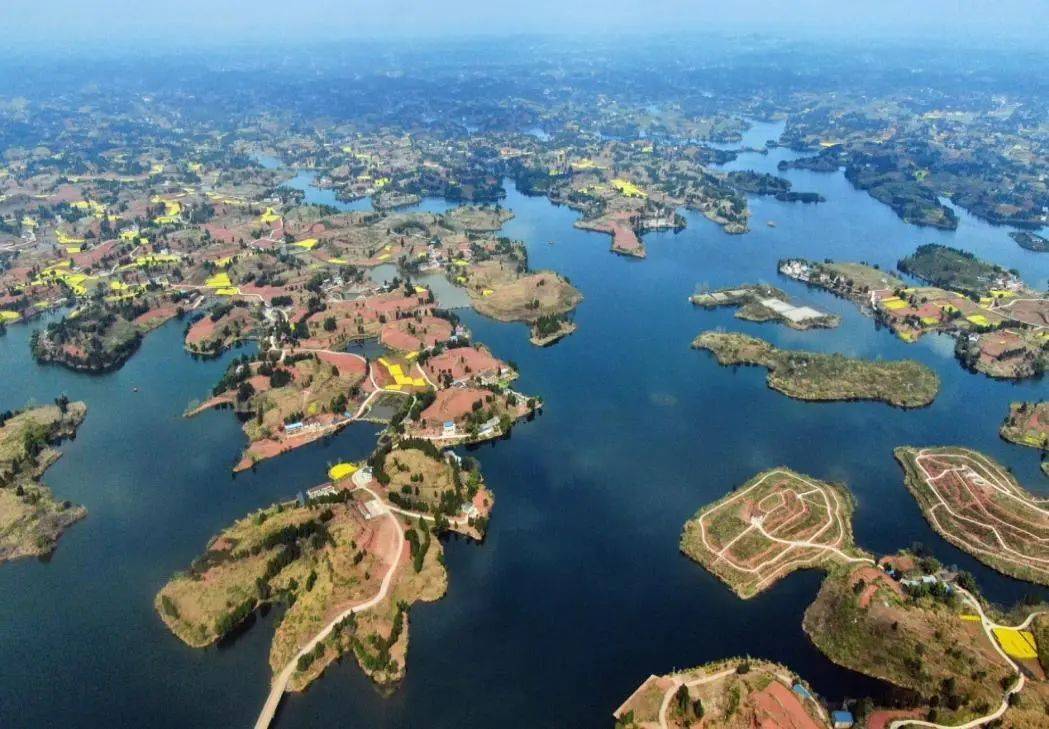 农业观光等为一体的文旅康养圣地—龙江水库和资中县万亩粮油种业示范