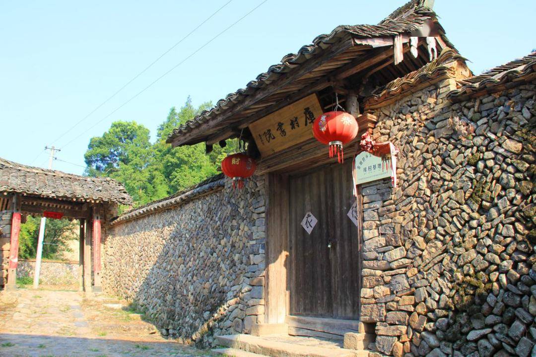 精品历史文化旅游线路(二)|泰顺县南浦溪镇唐宋遗风库村_建筑_门楼
