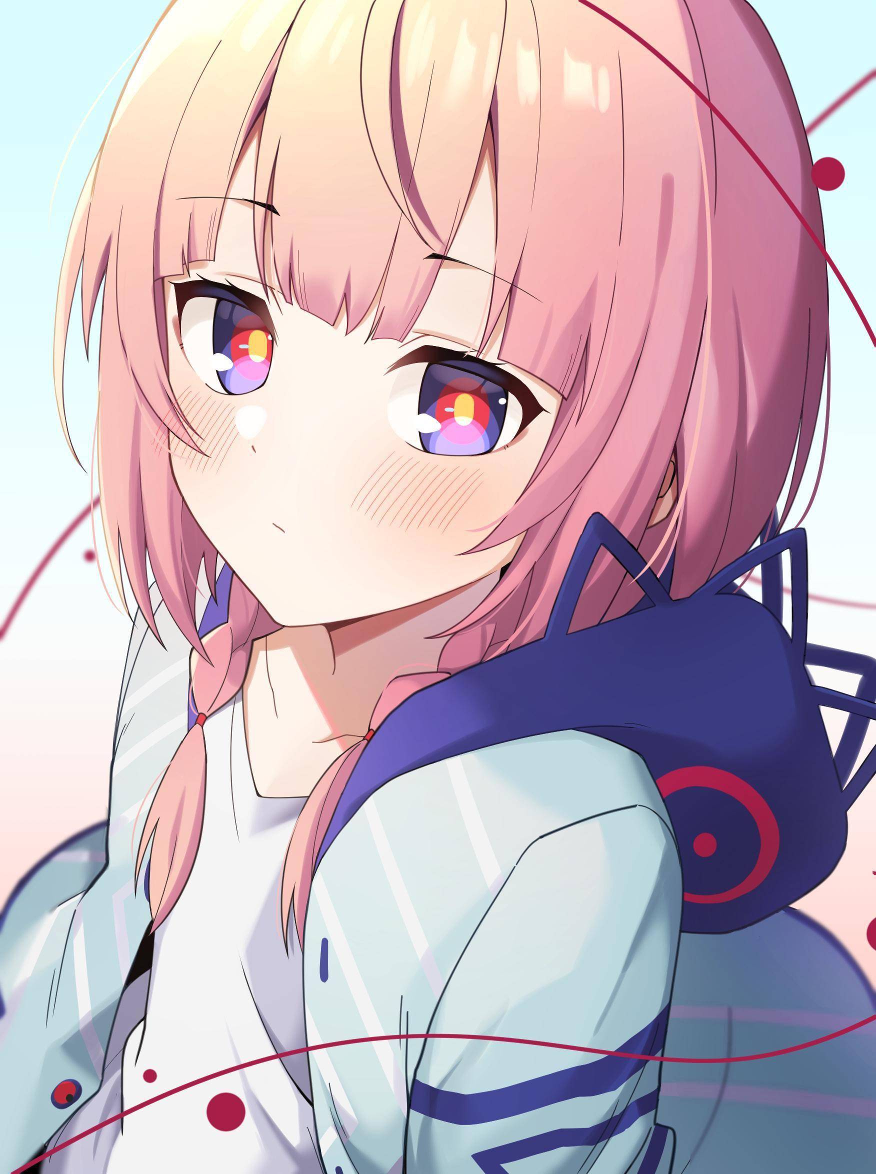 观测者们,vtuber花谱真人出道了,名为"廻花"_歌曲_一面_感觉