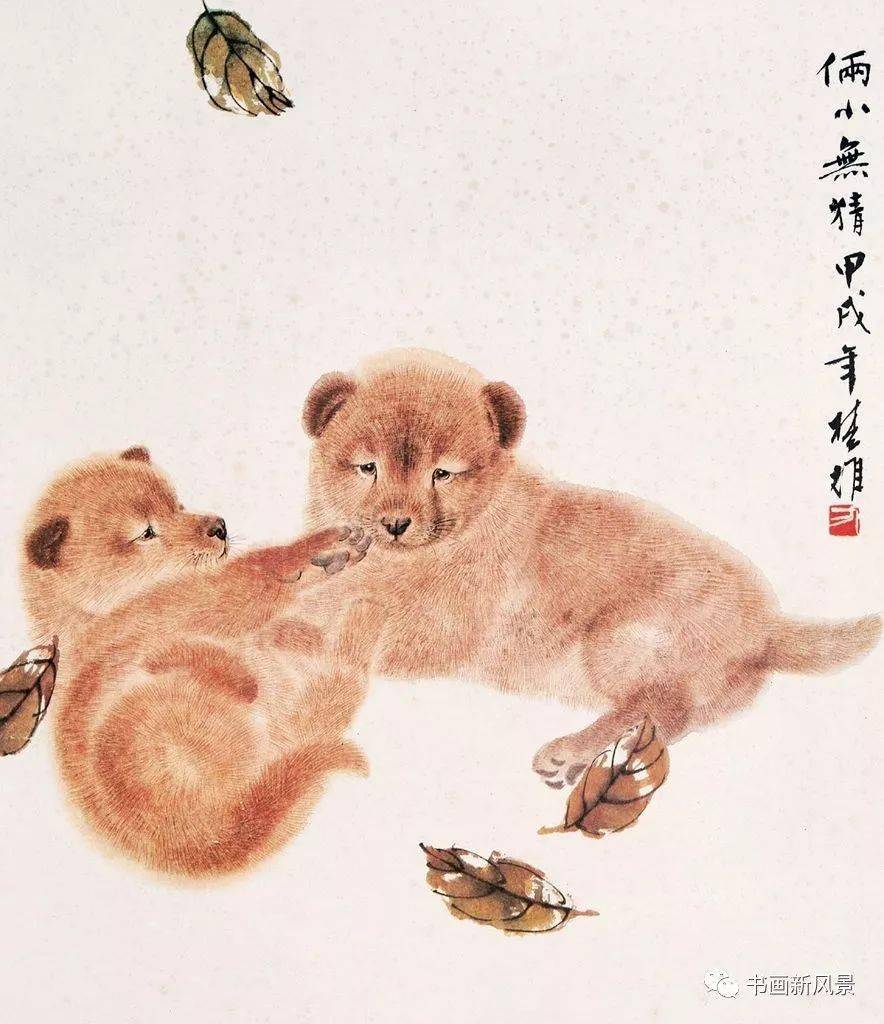 这组秋趣图,太有趣了!_作品_楚雄_国画