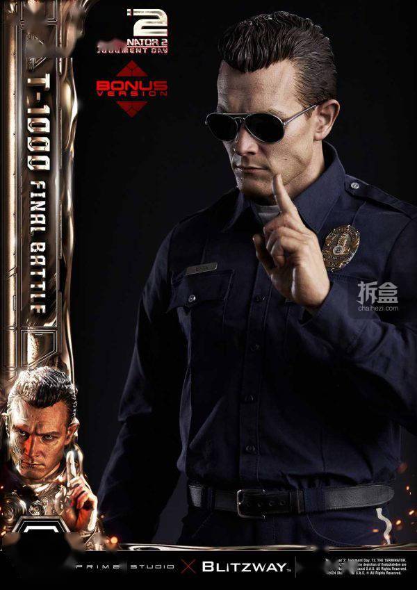 prime 1 studio 终结者2 t1000机器人 1/3电影艺术雕像_配件_装饰